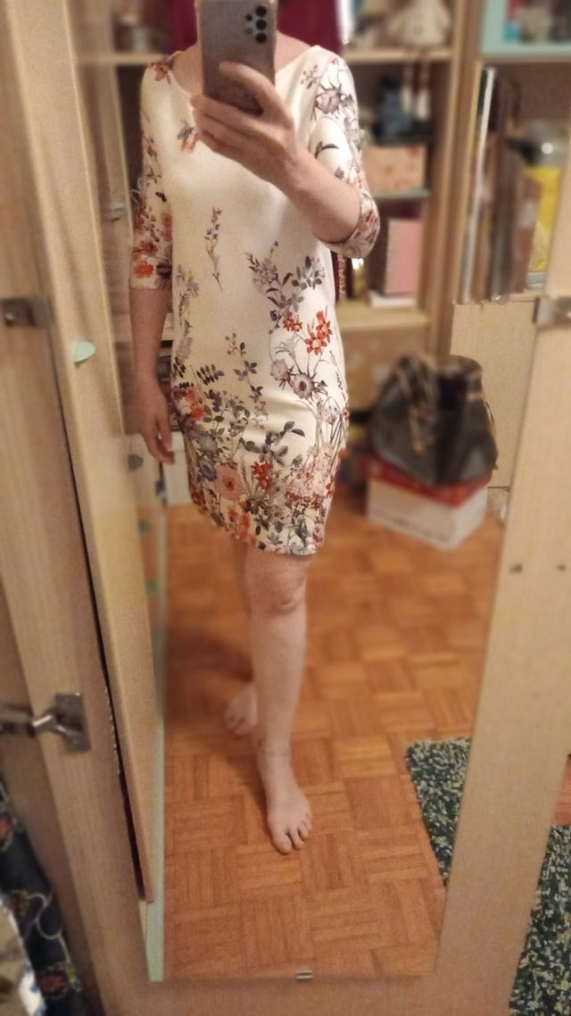 Vestito floreale estivo tg M