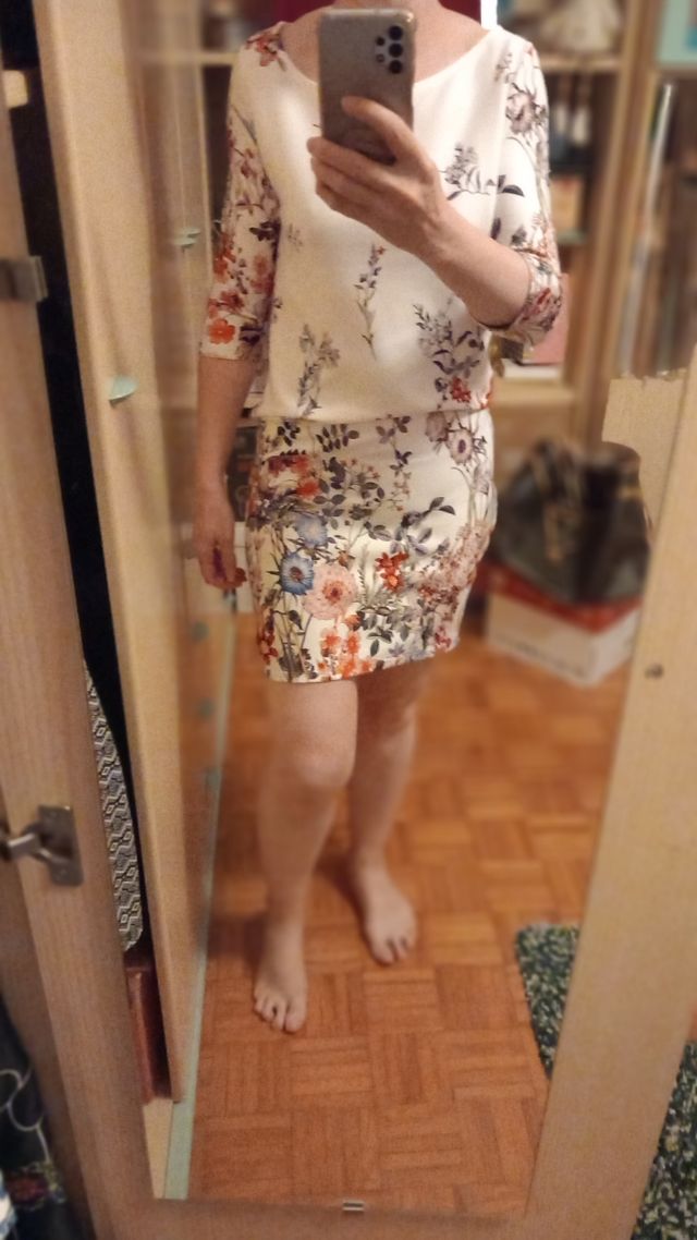 Vestito floreale estivo tg M