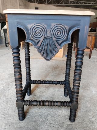 2 Mesas de Cabeceira - Estilo Rústico