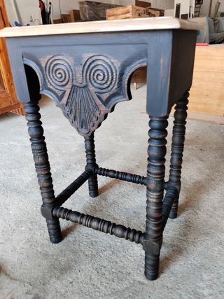 2 Mesas de Cabeceira - Estilo Rústico