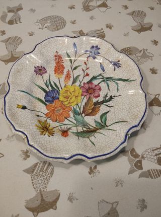 Piatti Lami floreali vintage