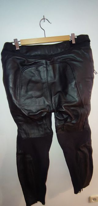 Pantalón moto Dainese Pony cuero piel Hombre 52