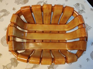 Cestino Ceramica Intrecciato