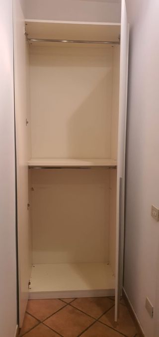 Armadio 2 ante bianco opaco