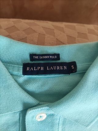 Polo Ralph Lauren turquesa talla S