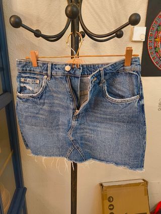 Minifalda vaquera TRF - Zara