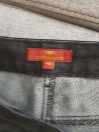 Vaqueros Caramelo negros - Hombre talla 40