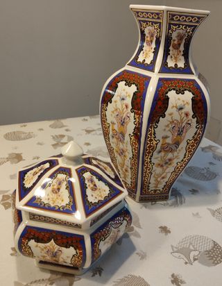 Vasi cinesi decorati - Coppia