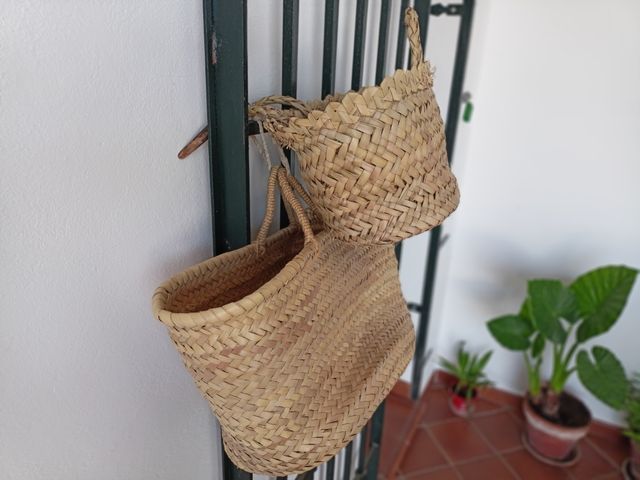 Lote de 2 Cestas de manos.