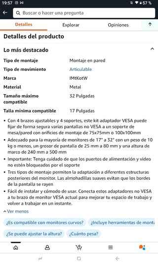 Adaptador pantalla 