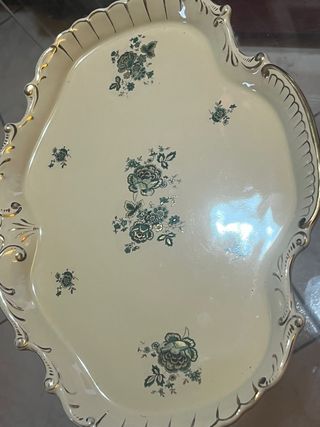 Vassoio Ceramica Vintage Anni '70