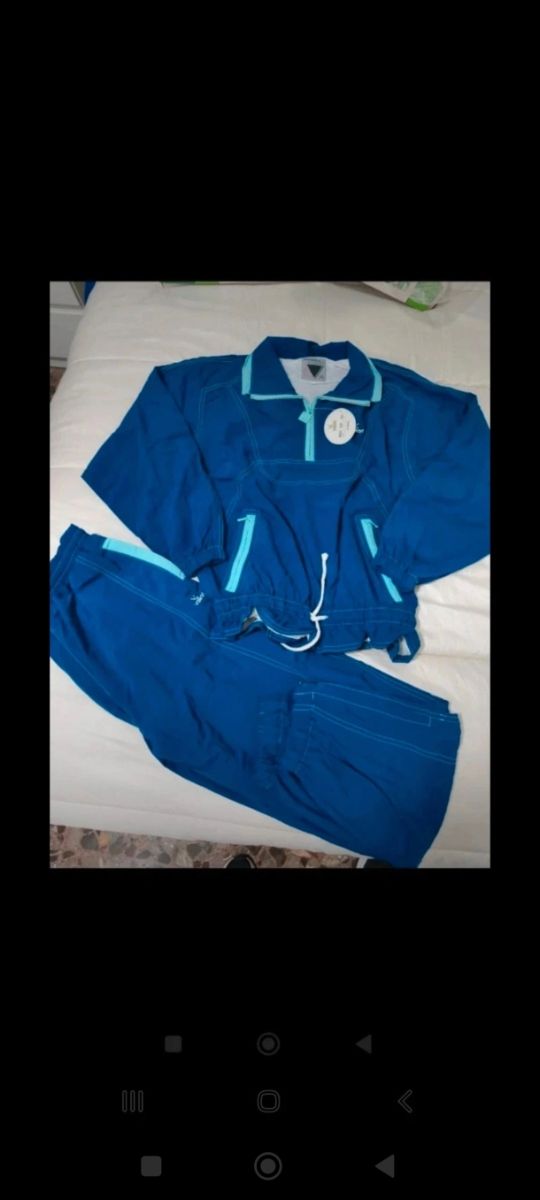 Chándal Vasari azul vintage unisex