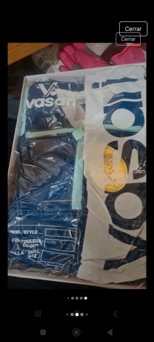 Chándal Vasari azul vintage unisex