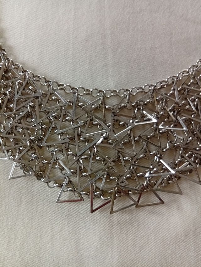 Collana Argento Triangoli