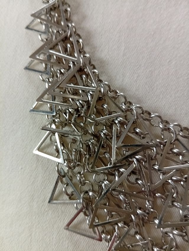 Collana Argento Triangoli