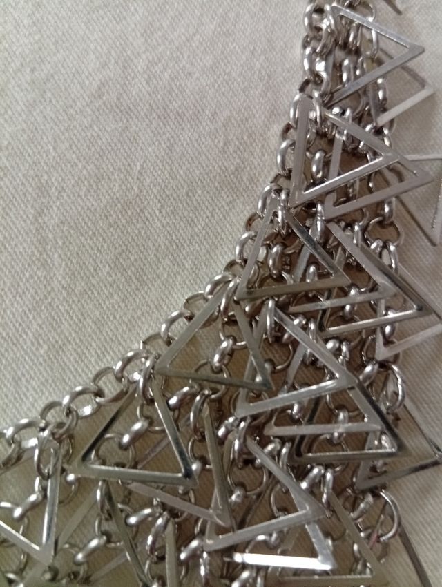 Collana Argento Triangoli