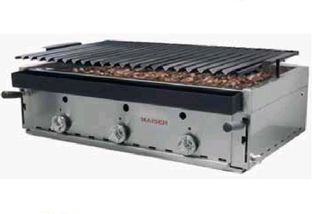 Barbacoa de metal