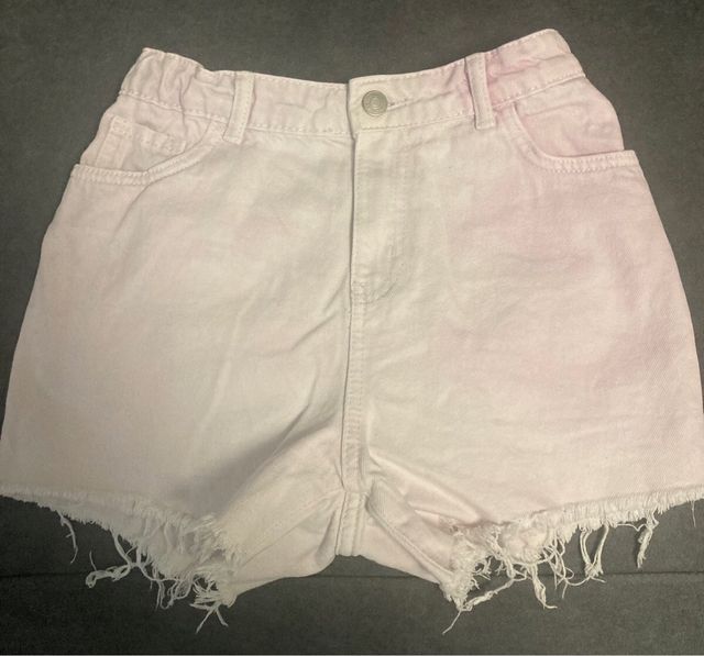 Conjunto niña: 2 camisetas tie-dye + shorts