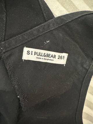 Peto negro verano pull&bear
