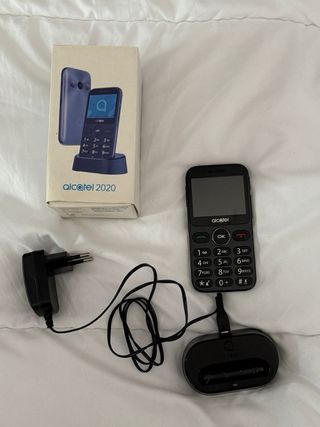 Alcatel móvil negro