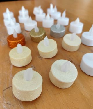 24 Candele LED a batteria (inclusa) Nuove