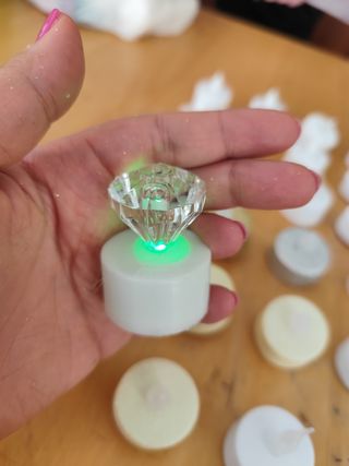 24 Candele LED a batteria (inclusa) Nuove