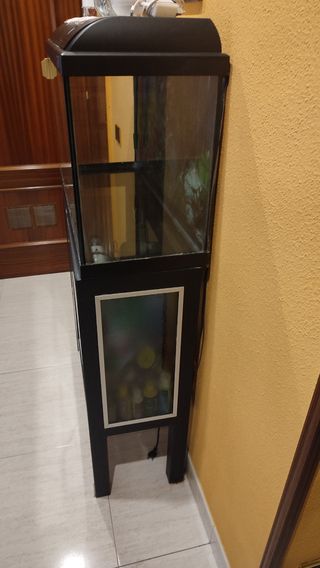 Acuario completo 800x300x500+ mueble de 800x300x85