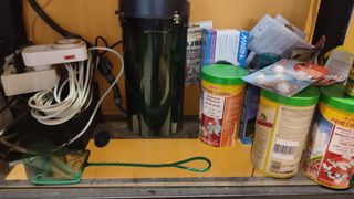 Acuario completo 800x300x500+ mueble de 800x300x85