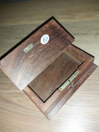 Cajita madera vintage