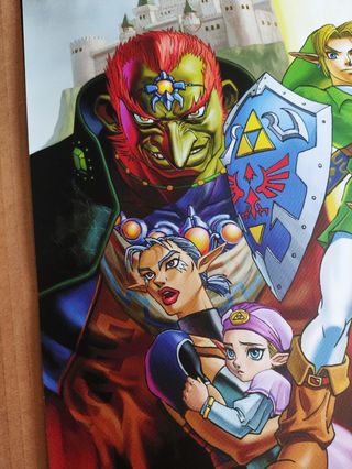 ZELDA OCARINA OF TIME Lona 50x70cm