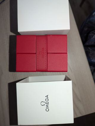 Scatola caja travel box orologio Omega