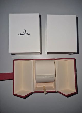 Scatola caja travel box orologio Omega