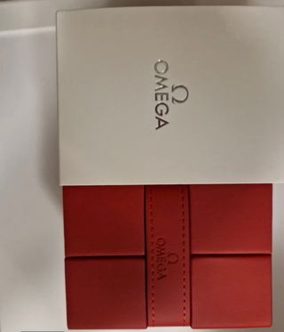 Scatola caja travel box orologio Omega