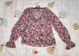 camisa blusa flores