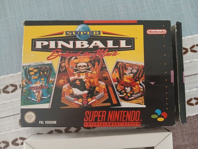 Super Pinball SNES PAL - Nintendo