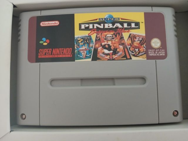 Super Pinball SNES PAL - Nintendo