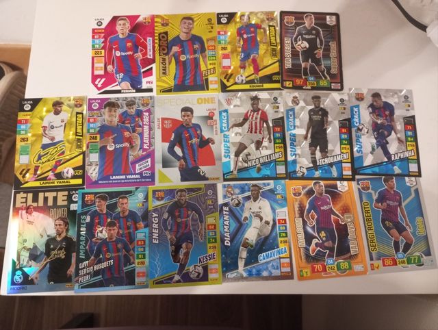 Cartas de fútbol - naipes