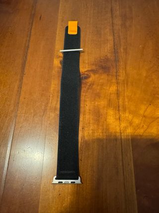 Correa Apple Watch Negra/Naranja
