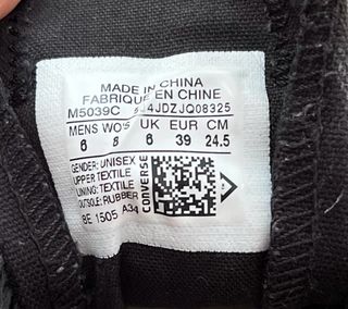 Converse negras - zapatillas