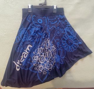 Falda Desigual multicolor