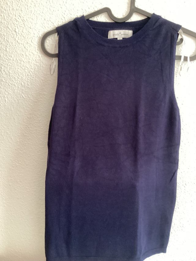 Cami Amichi azul sin mangas