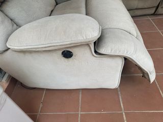 Sofá eléctrico reclinable 2 plazas