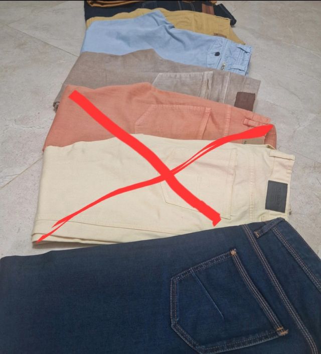 5 Pantalones hombre colores