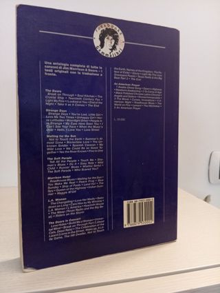 Libro Jim Morrison & Doors - Le canzoni di Re Luce