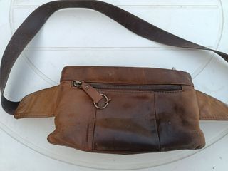 Bolso piel moto - riñonera