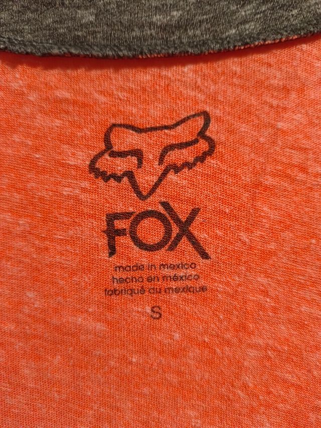 Camiseta Fox manga 3/4 - talla S