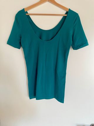 Top verde smeraldo Forever21