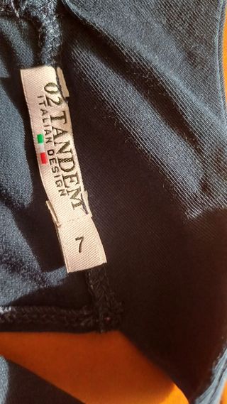 Vestito bimba estivo blu e bianco