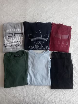 6 Sudaderas Variadas