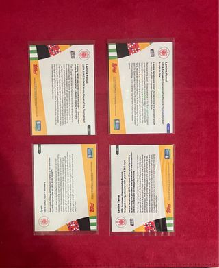 4 Cromos Lamine Yamal Eurocopa Rookie